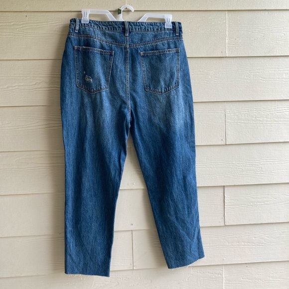 NWT NOBO Super High Rise Slim Straight Crop Jeans - Size 17 - Picture 7 of 12